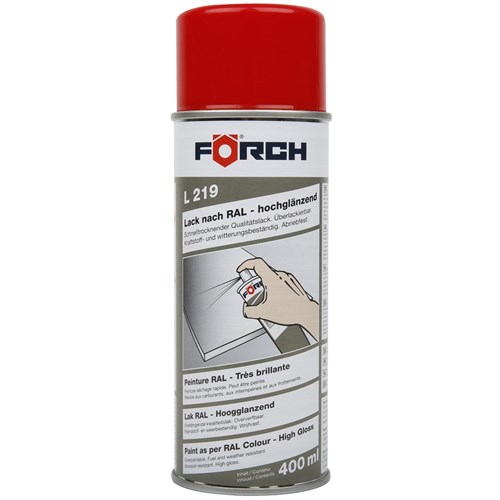 PAINT TRAFFIC RED HG 400ML 6210 2605 Förch Australia Automotive